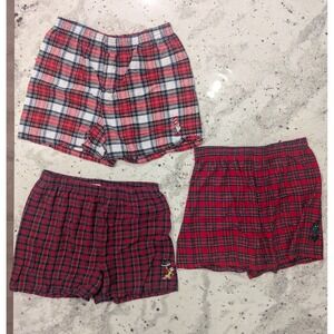 Dr. Seuss Womens L Red Pajama‎ Short Lot: Grinch Cat in the Hat Green Eggs & Ham